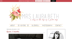 Desktop Screenshot of mrslaurabeth.com